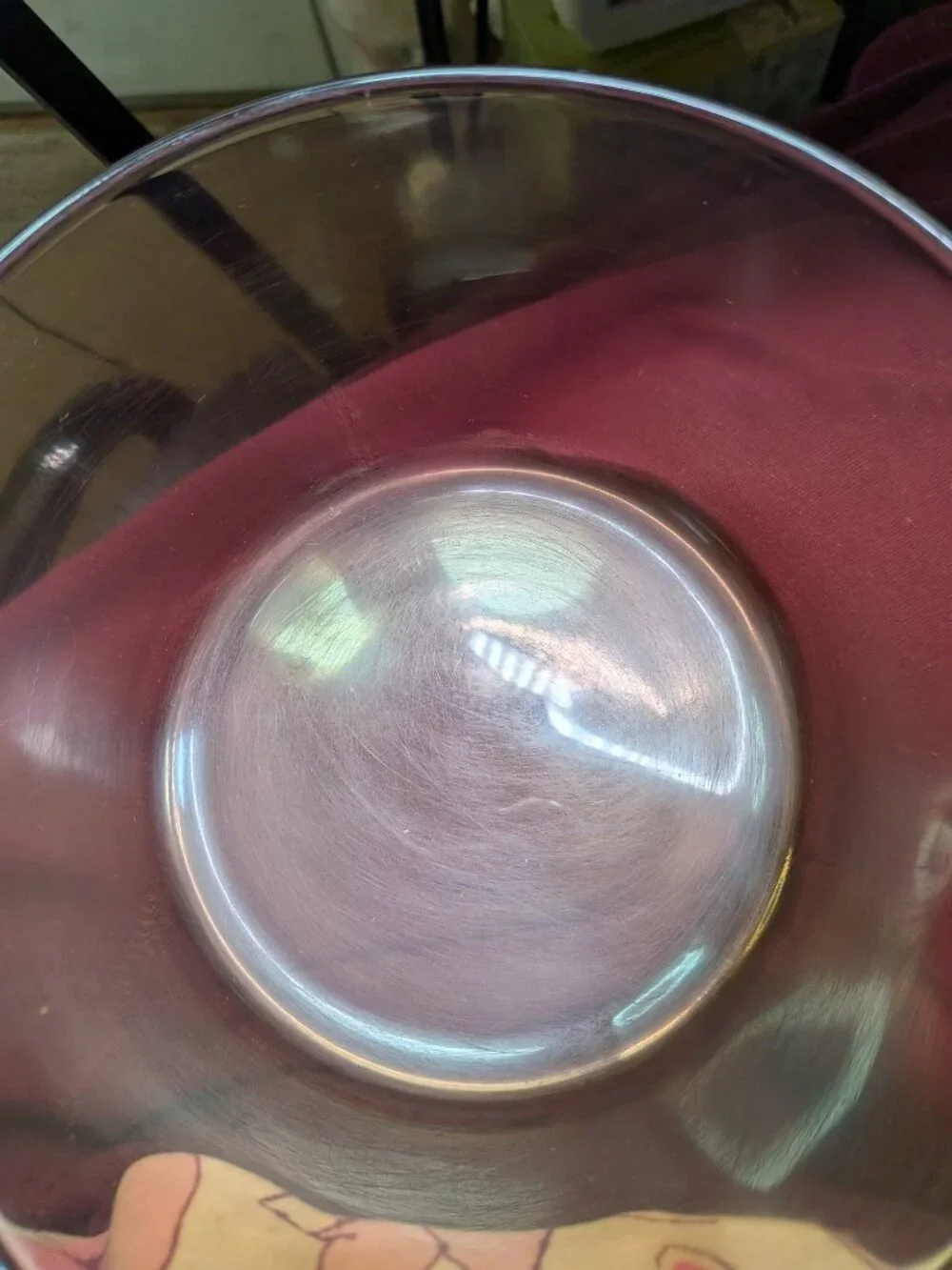 Vintage 1980s Corning Visions Amber Glass 1L Saucepan Pour Spout & Lid V-1-B